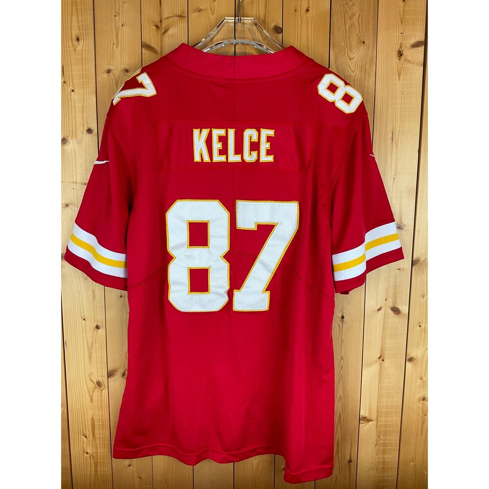 Nike NFL Travis Kelce #87 Kansas City Chiefs Jersey, Red - Size XL - Picture 2 of 7